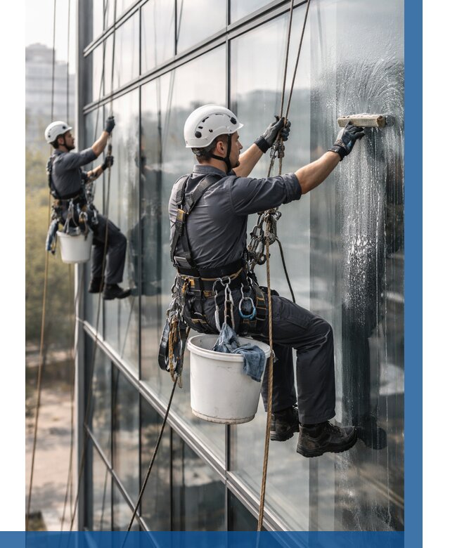 Мойка сплошного остекления в Орске, заказать от 310 р.| ВЫСОТНИК-Рск