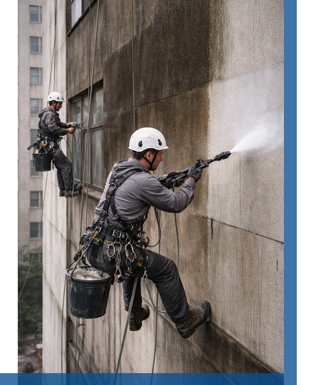 Очистка фасада от копоти в Орске от 259 р. | ВЫСОТНИК-Рск