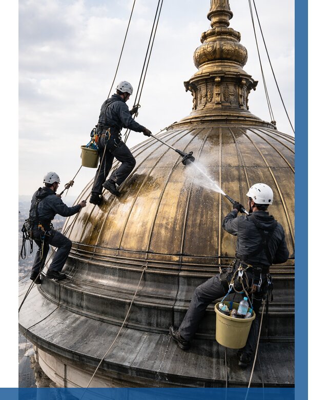 Мойка куполов и шпилей в Орске от 8272 р. - заказать | ВЫСОТНИК-Рск