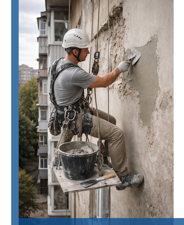 Восстановление фасадной штукатурки в Орске с гарантией качества