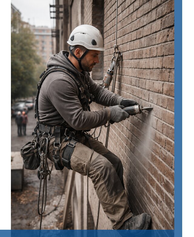 Расшивка кирпичных швов в Орске от 620 р. | ВЫСОТНИК-Рск