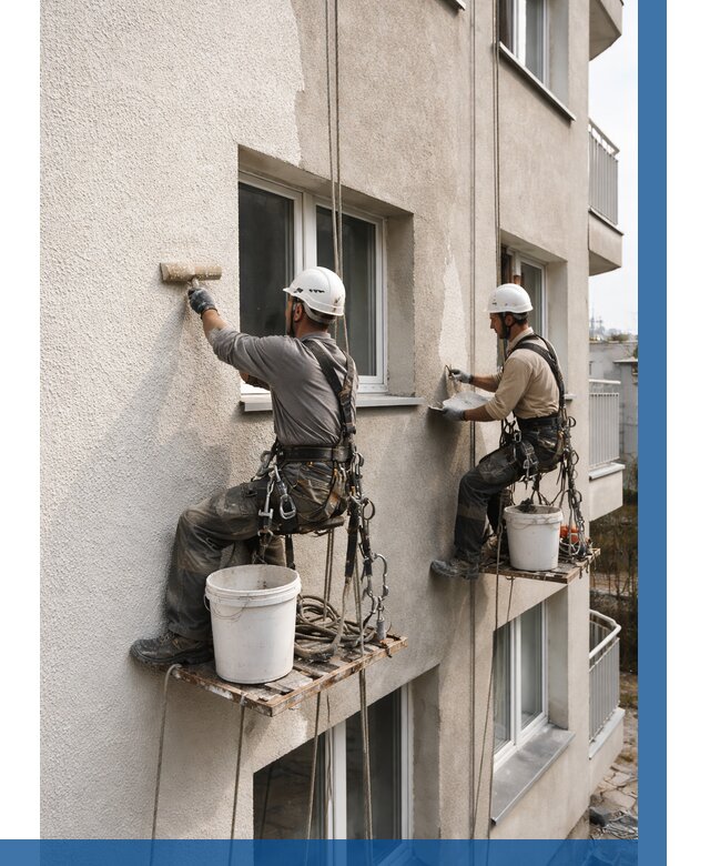 Нанесение короеда на фасад в Орске от 465 р. | ВЫСОТНИК-Рск