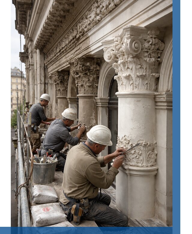 Реставрация фасадной лепнины в Орске от 2585 р. | ВЫСОТНИК-Рск