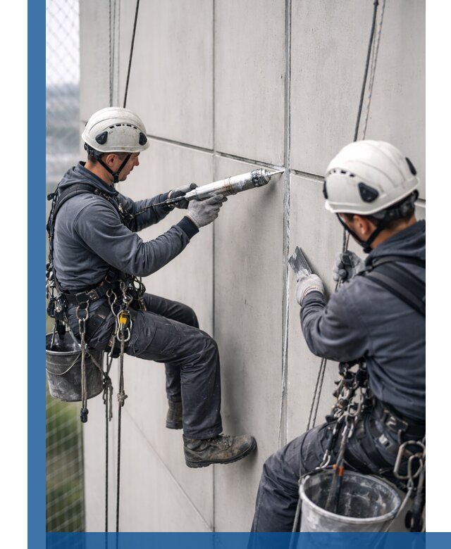 Первичная герметизация швов фасадов и кровель в Орске