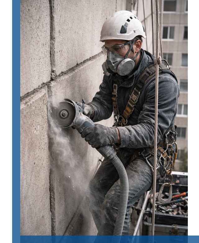 Штробление межпанельных швов в Орске качественно и быстро