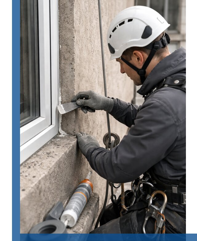 Герметизация монтажных швов окон в Орске с гарантией качества