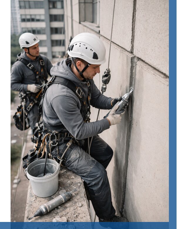 Ремонт деформационных швов здания в Орске от 1034 р. | ВЫСОТНИК-Рск