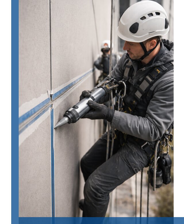 Герметизация стыков фасадных панелей в Орске качественно и быстро