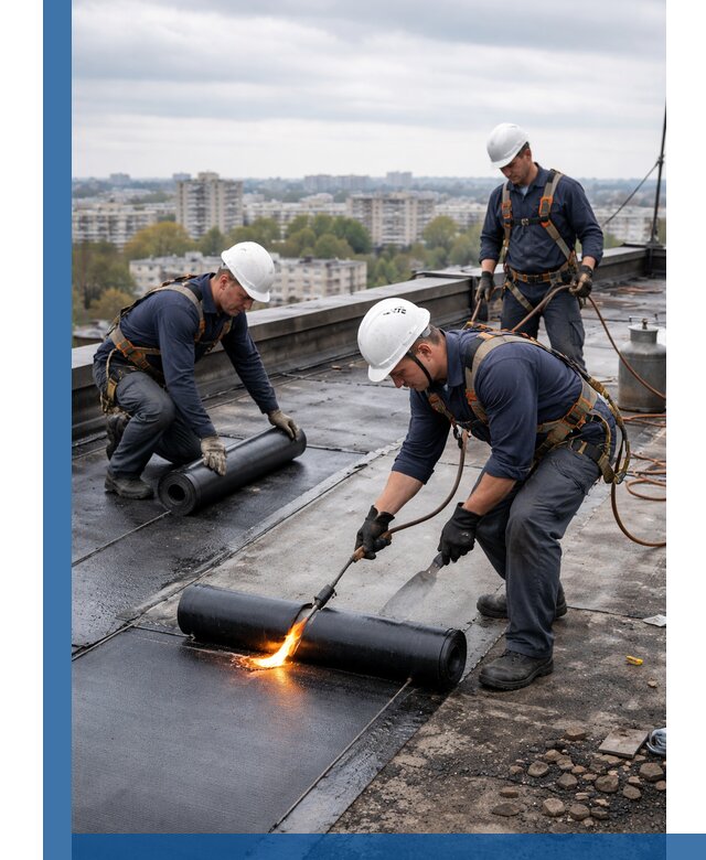 Ремонт наплавляемой кровли в Орске качественно и надежно
