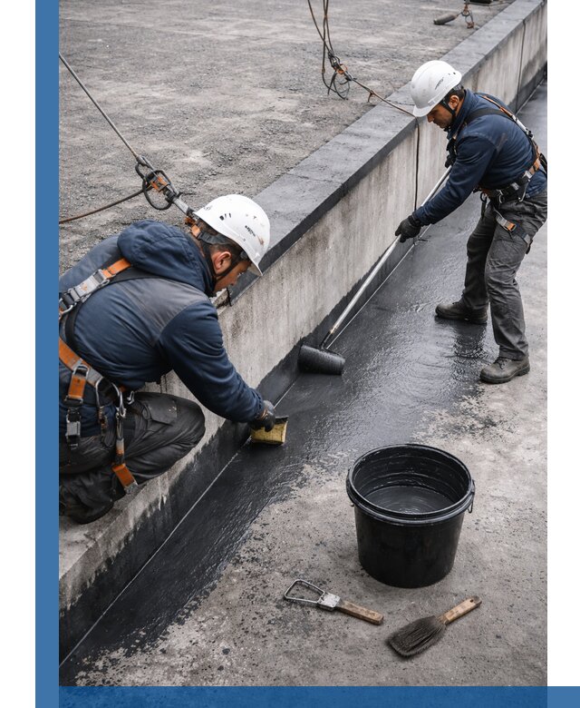 Гидроизоляция кровли жидкой резиной профессионально в Орске