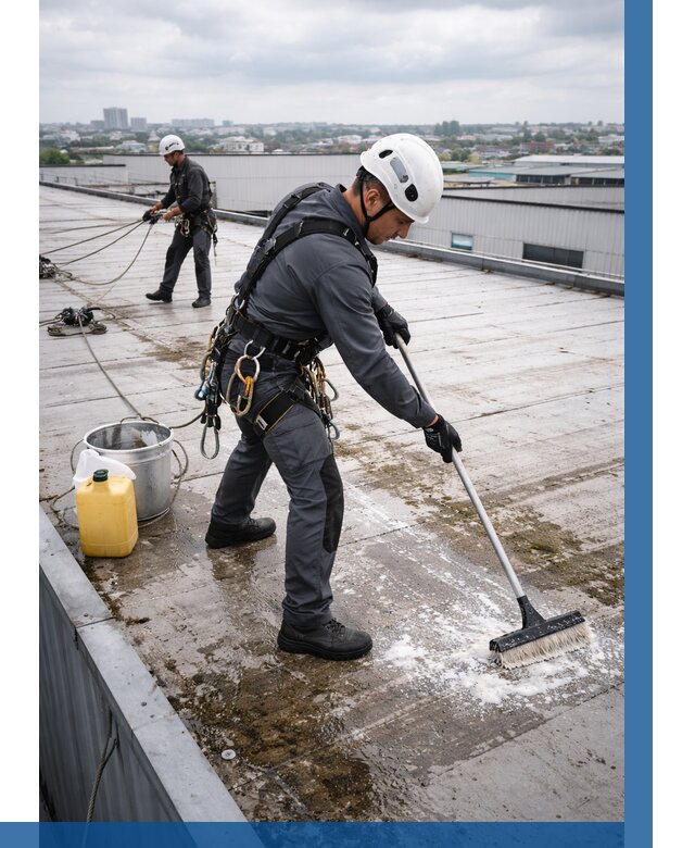 Очистка крыши по графику в Орске от 7755 р. | ВЫСОТНИК-Рск