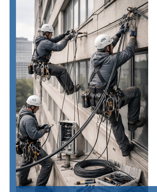 Прокладка оптоволоконного кабеля в Орске под ключ с тестированием