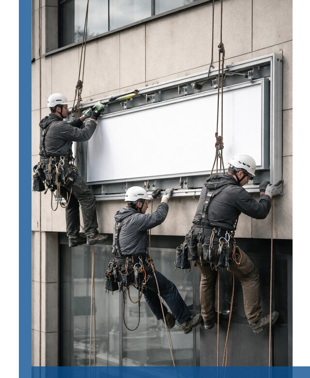 Профессиональный монтаж светового короба под ключ в Орске