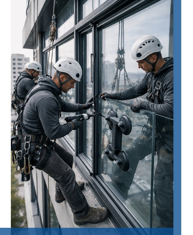 Витражное остекление зданий в Орске от 3619 р. | ВЫСОТНИК-Рск