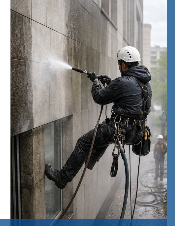 Гидроструйная очистка поверхностей в Орске от 879 р. | ВЫСОТНИК-Рск