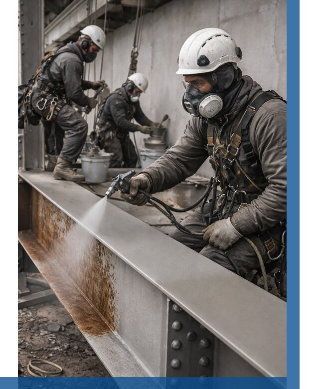 Антикоррозионная покраска металла в Орске от 724 р. | ВЫСОТНИК-Рск