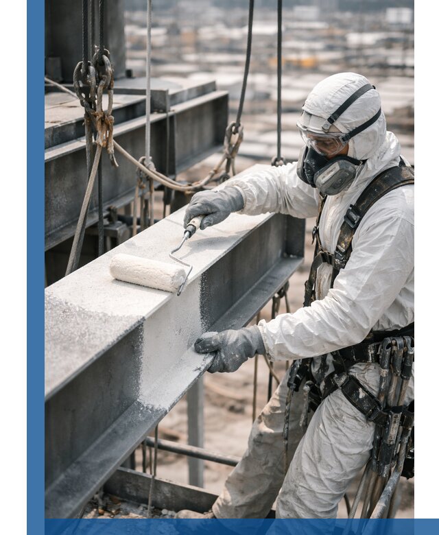 Профессиональная огнезащитная обработка металлоконструкций в Орске