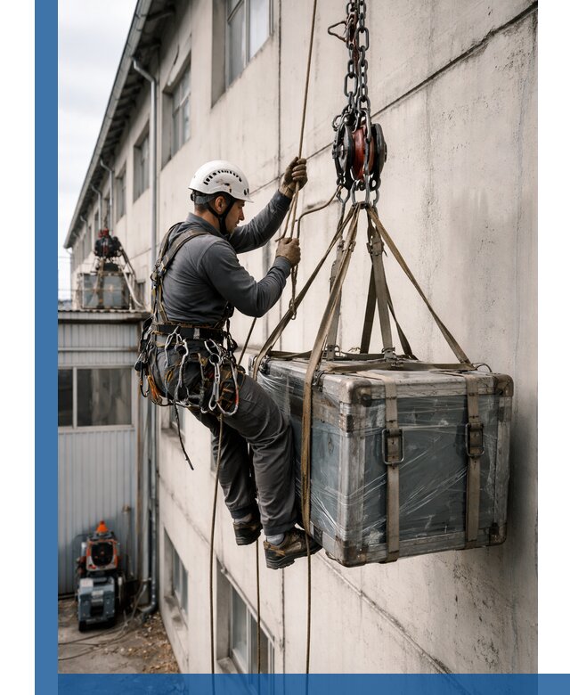 Подъем грузов на высоту в Орске для промышленных объектов