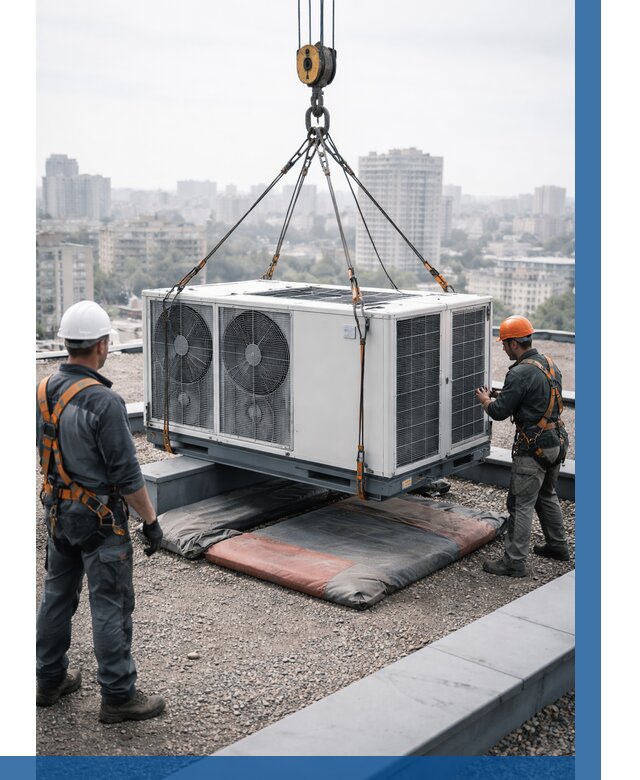 Подъем груза на крышу в Орске от 5170 р. | ВЫСОТНИК-Рск заказать