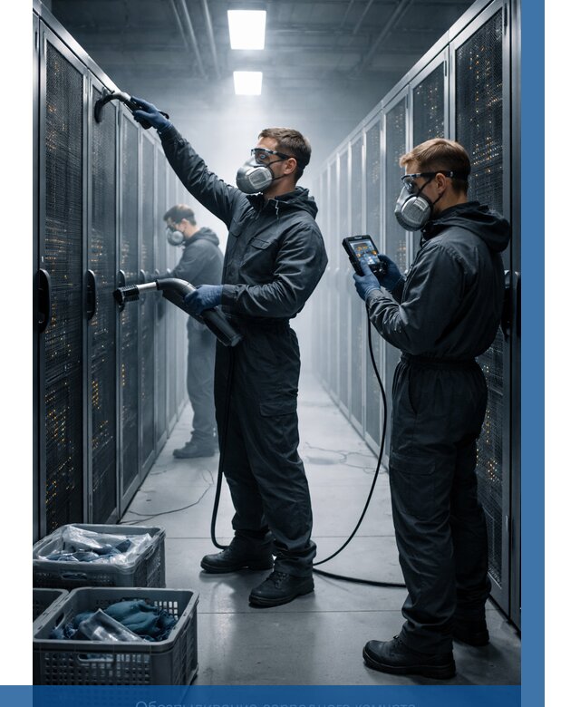 Обеспыливание серверной комнаты в Орске от 4653 р. | ВЫСОТНИК-Рск