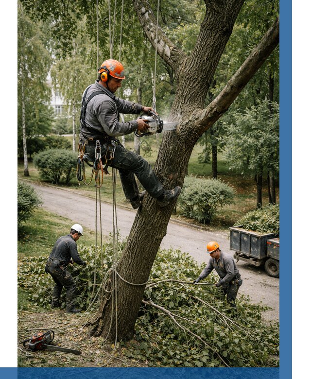 Кронирование деревьев в Орске от 6721 р. | ВЫСОТНИК-Рск