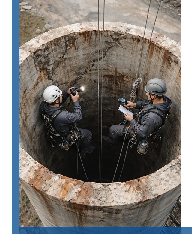 Обследование дымовой трубы: диагностика и оценка состояния в Орске
